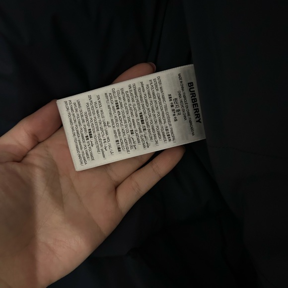 Burberry belted puffer coat jacket - Picture 8 of 14